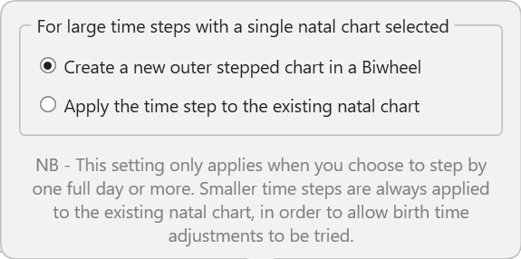 Dialog; Prefs; Wheels; Stepping expanded
