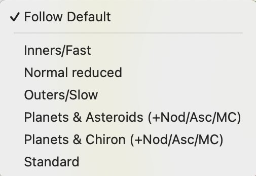 Menu pop up; Viewing Area; Displayed Points