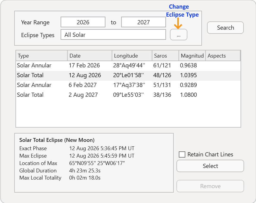 Window; Maps; dialog; eclipse search