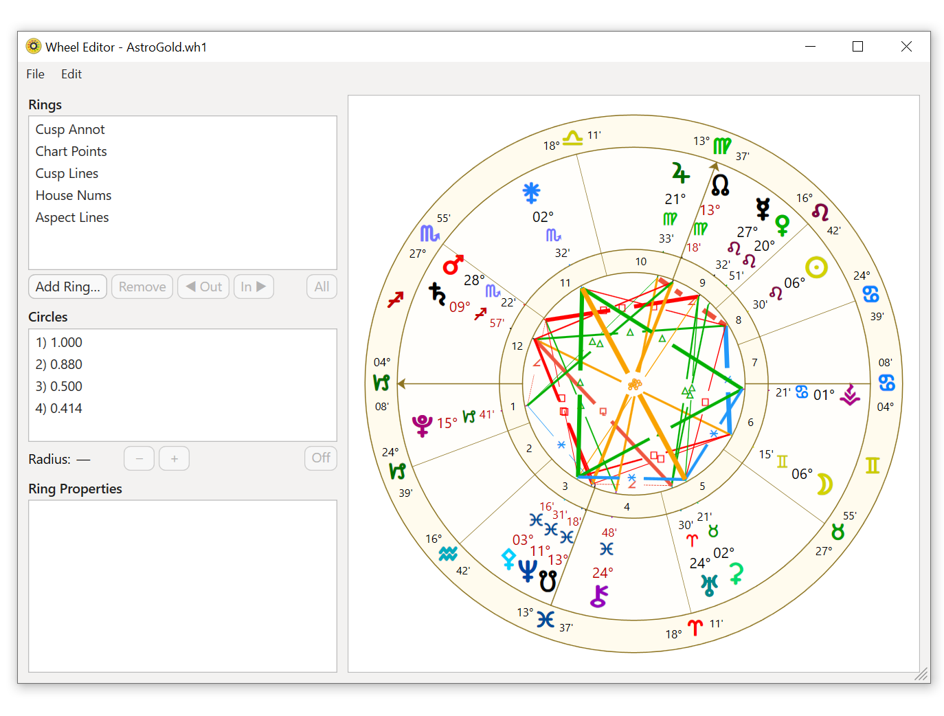 Window; Wheel Editor