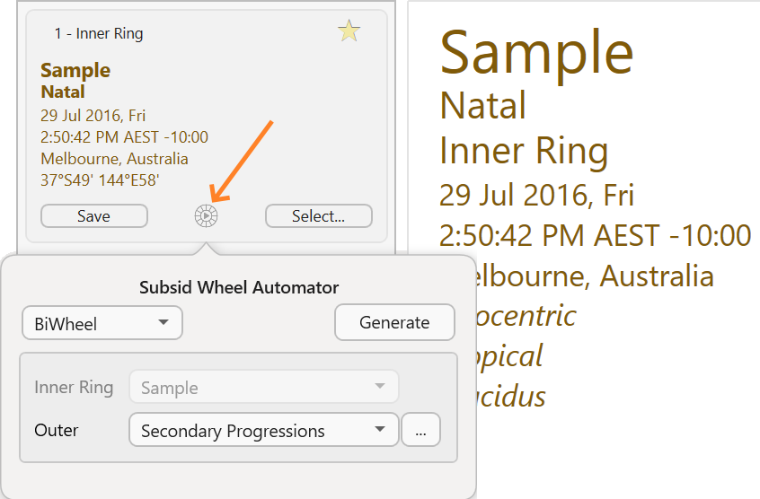 Dialog; selected charts; SubsidWheelAuto; initial look