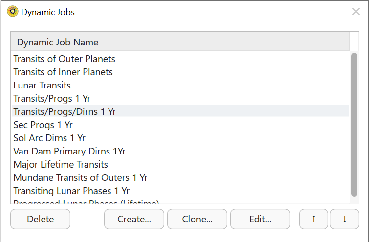 Dialog; Preferences; Dynamic v6