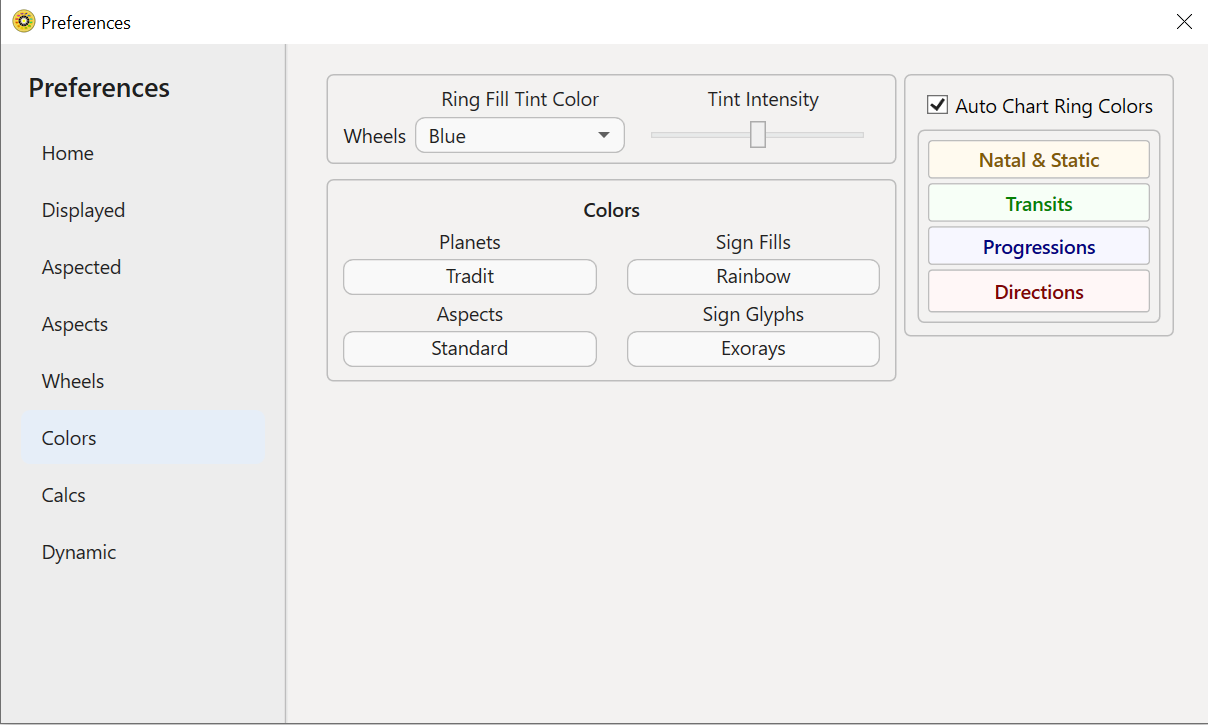 Dialog; Prefs; Colors