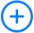 Icon; email plus sign