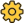 Icon; gear - small