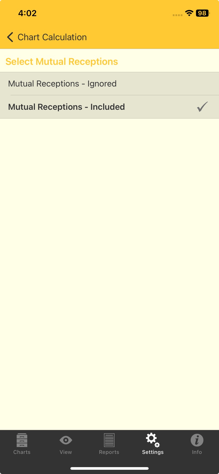 Setting the Peregrine type