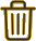 Icon; rubbish bin