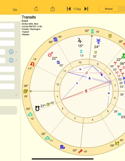 Chart List on iPad image