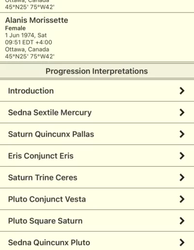 Interpretations on iPhone image