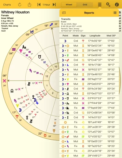 Midpoints Report on iPad image