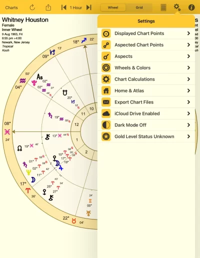 Settings on iPad image