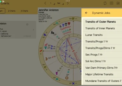 Astro Gold Android - Dynamic Job Types