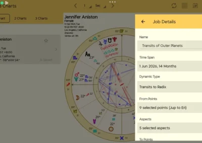 Astro Gold Android - Dynamic Job Details